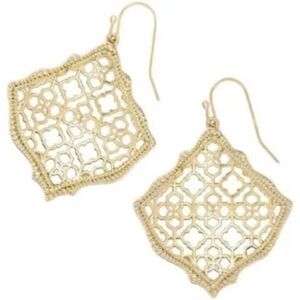 Kendra Scott Gold Kristen Earrings